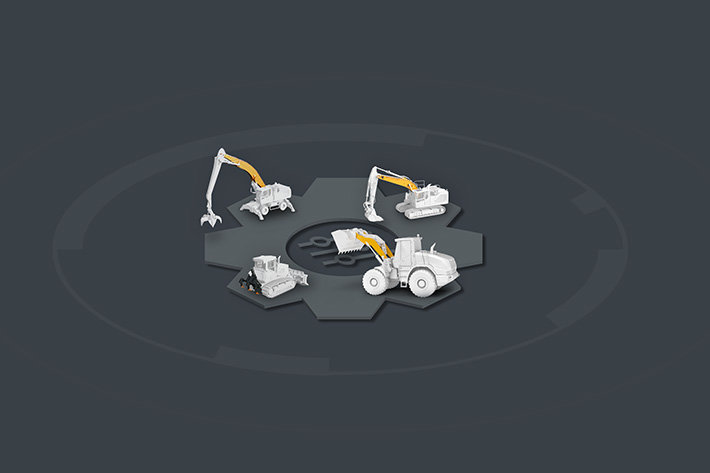 La machine personnalisée en quelques clics : configurateur de produits pour les machines de terrassement et de manutention Liebherr
